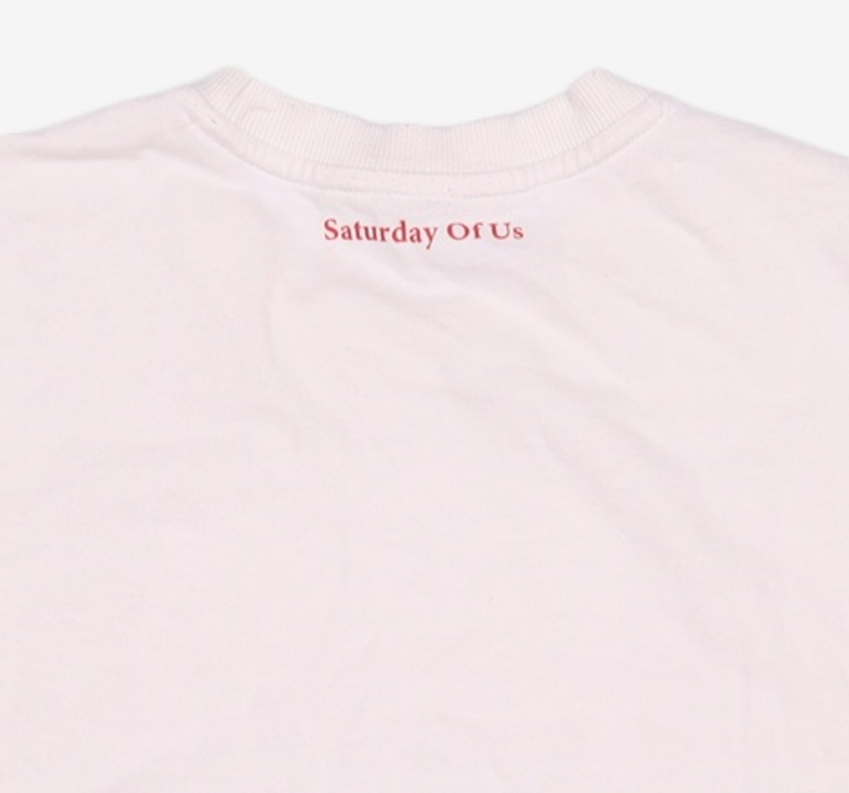 새러데이 오브 어스(SATURDAY OF US) 반소매 티셔츠