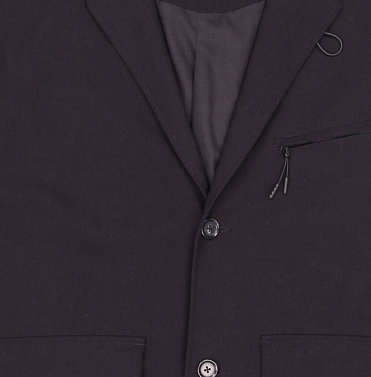 오버캐스트(OVERCAST) OFFICE TREKKING JACKET _ WOOL (BLACK) S