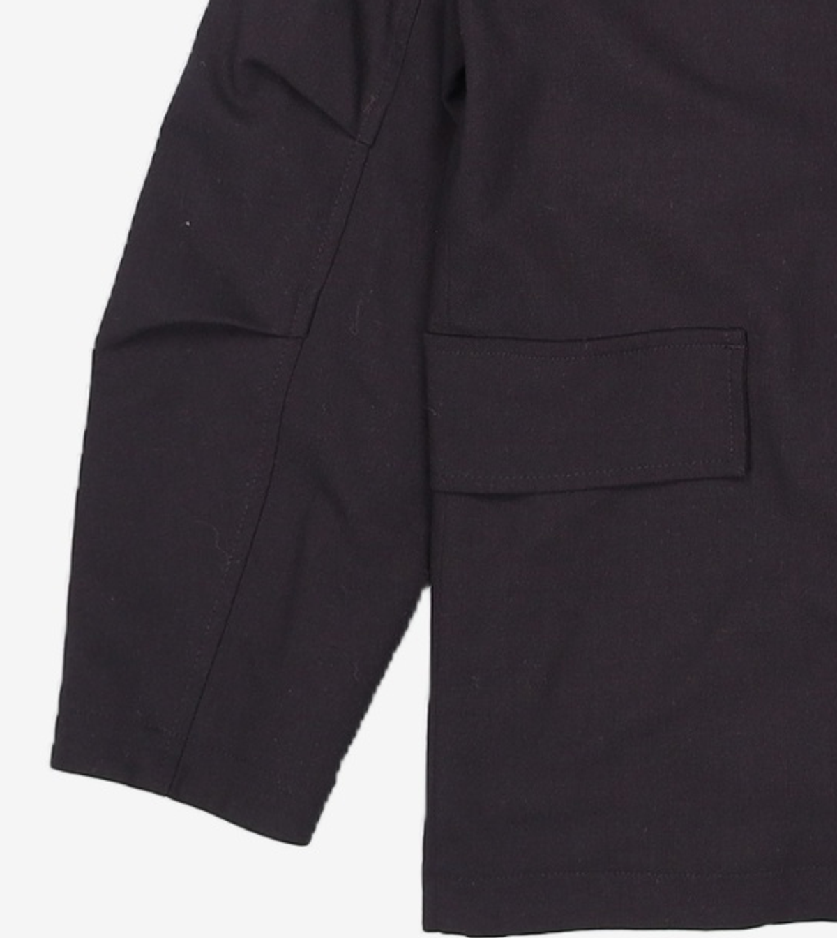 오버캐스트(OVERCAST) OFFICE TREKKING JACKET _ WOOL (BLACK) S