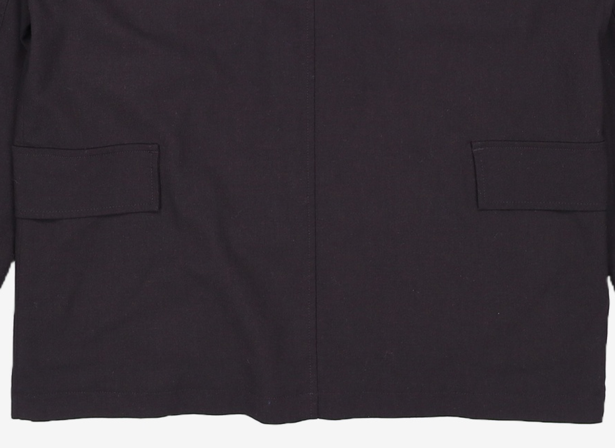 오버캐스트(OVERCAST) OFFICE TREKKING JACKET _ WOOL (BLACK) S