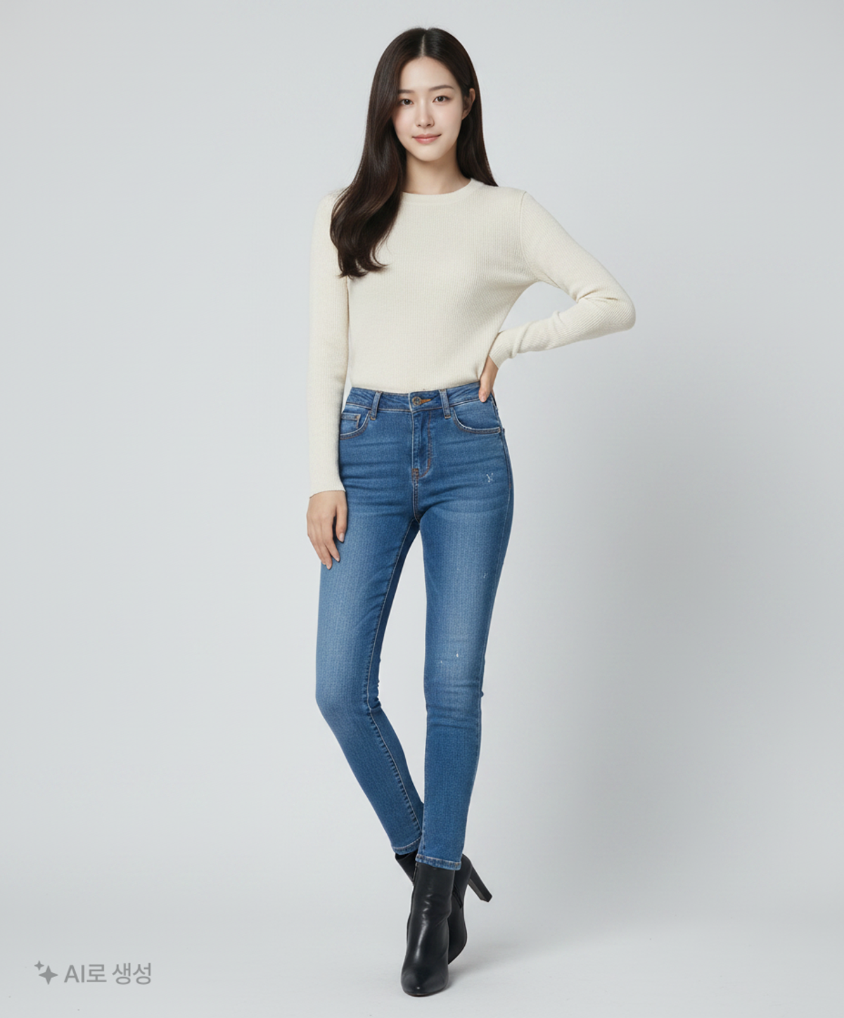 플랙(PLAC) 청/데님 팬츠 26