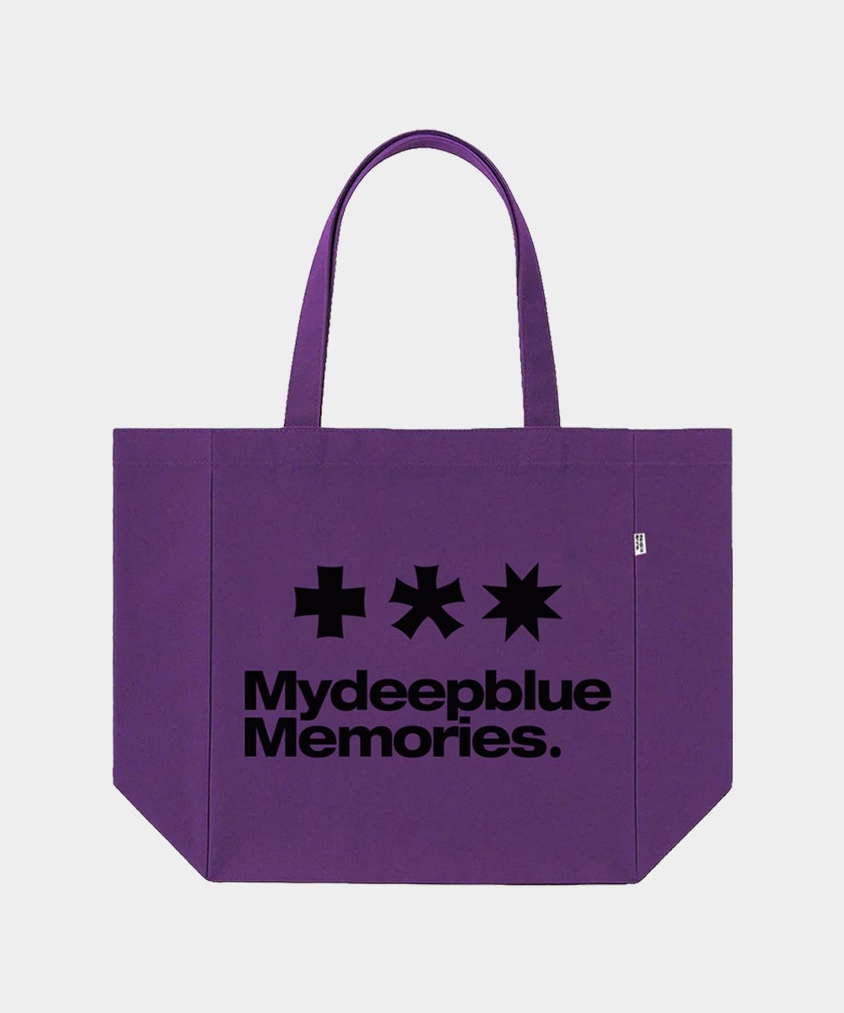 마이딥블루메모리즈(MY DEEP BLUE MEMORIES) MM LOGO ECO BAG_Purple