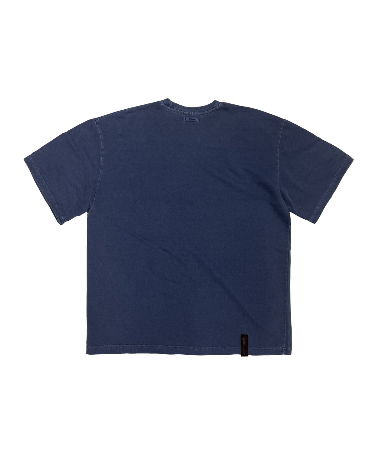 스티그마(STIGMA) SCRT PIGMENT POCKET T-SHIRTS NAVY