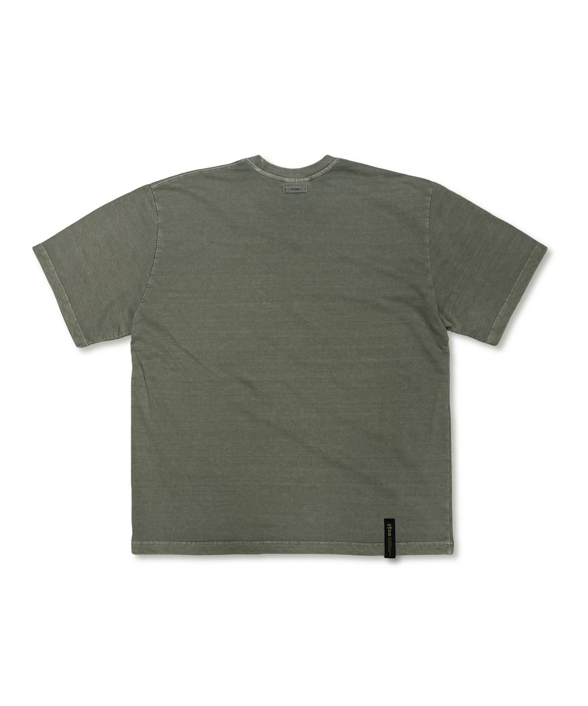 스티그마(STIGMA) SCRT PIGMENT POCKET T-SHIRTS KHAKI