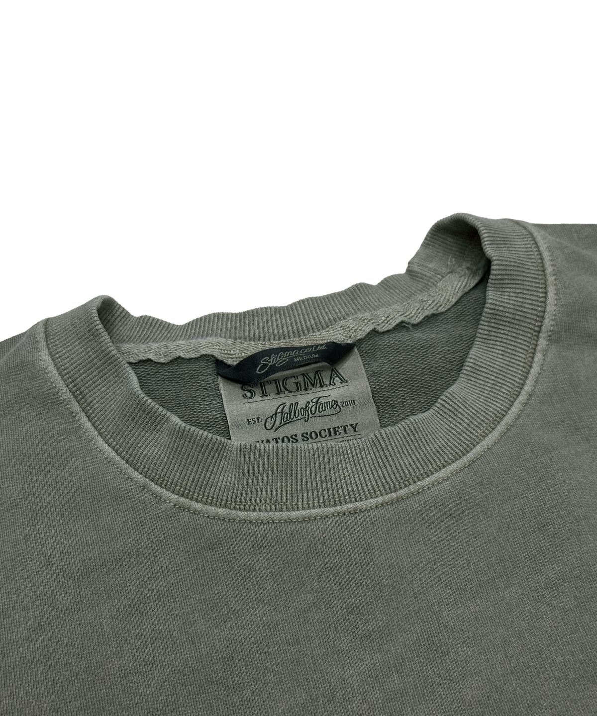 스티그마(STIGMA) SCRT PIGMENT POCKET T-SHIRTS KHAKI