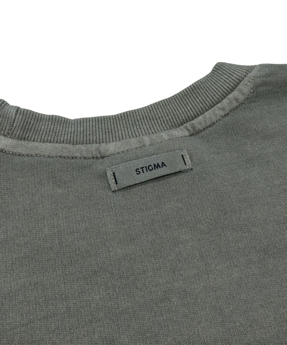 스티그마(STIGMA) SCRT PIGMENT POCKET T-SHIRTS KHAKI