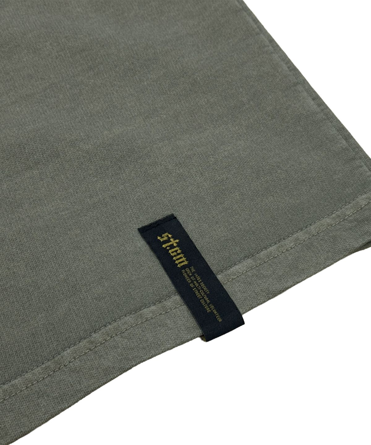스티그마(STIGMA) SCRT PIGMENT POCKET T-SHIRTS KHAKI