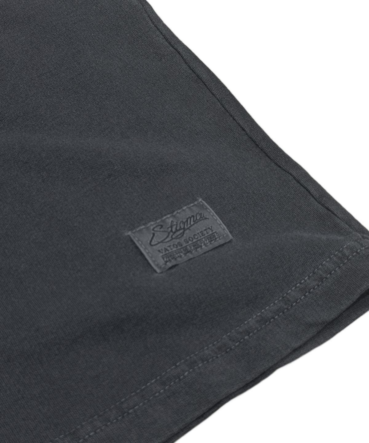 스티그마(STIGMA) SCRT PIGMENT POCKET T-SHIRTS CHARCOAL