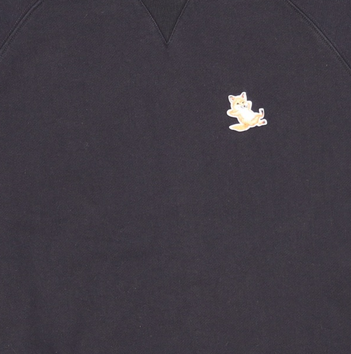 메종 키츠네(MAISON KITSUNE) 칠랙스 폭스 스웨트셔츠 GU00342KM0002 P480 NAVY S