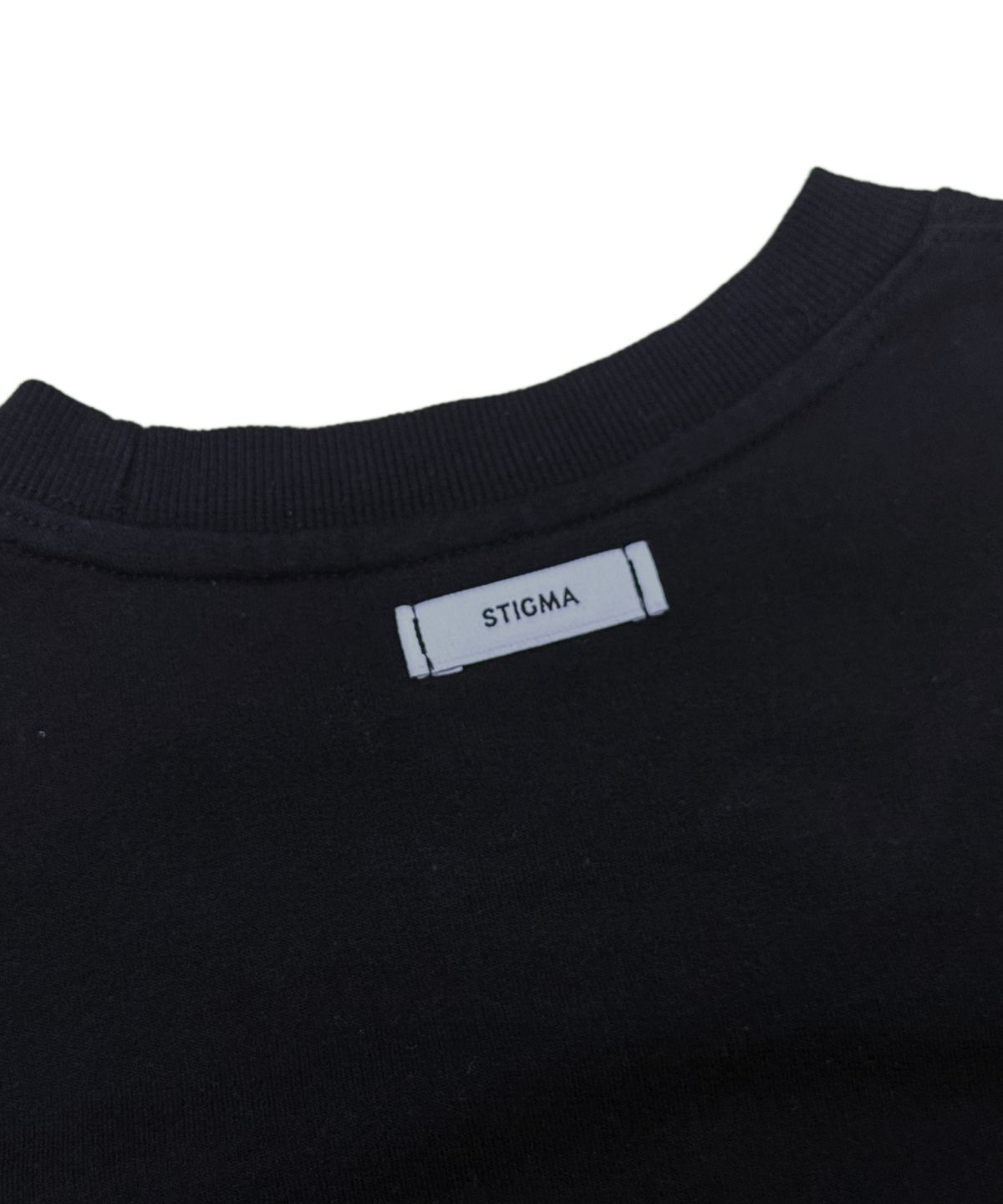 스티그마(STIGMA) SCRT WASHED POCKET T-SHIRTS BLACK