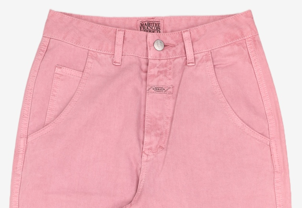 마리떼 프랑소와 저버(MARITHÉ + FRANҪOIS GIRBAUD) W COULEUR DENIM PANTS pink 25