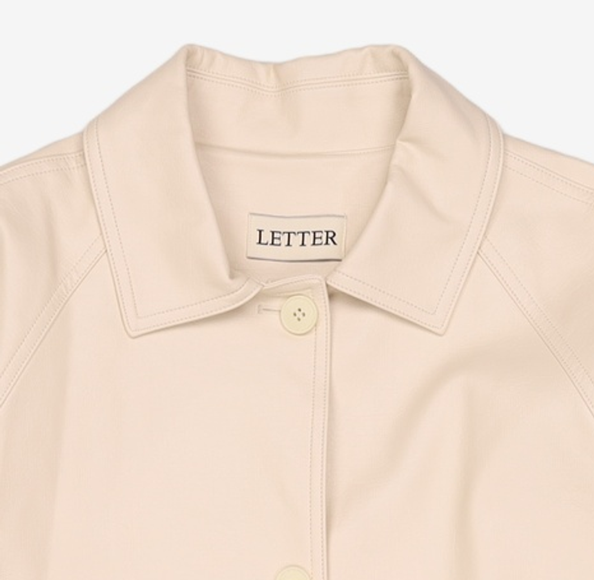 레터(LETTER) 레더/라이더스 재킷