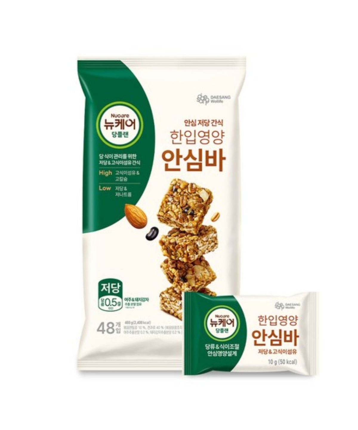 뉴케어(NUCARE) 당플랜 한입영양 안심바 (48입)
