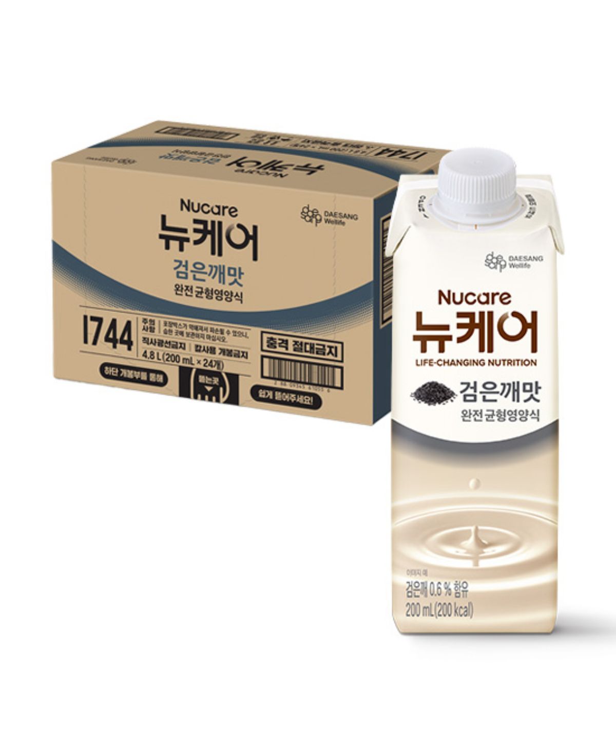 뉴케어(NUCARE) 24팩) 뉴케어 검은깨맛 200ml