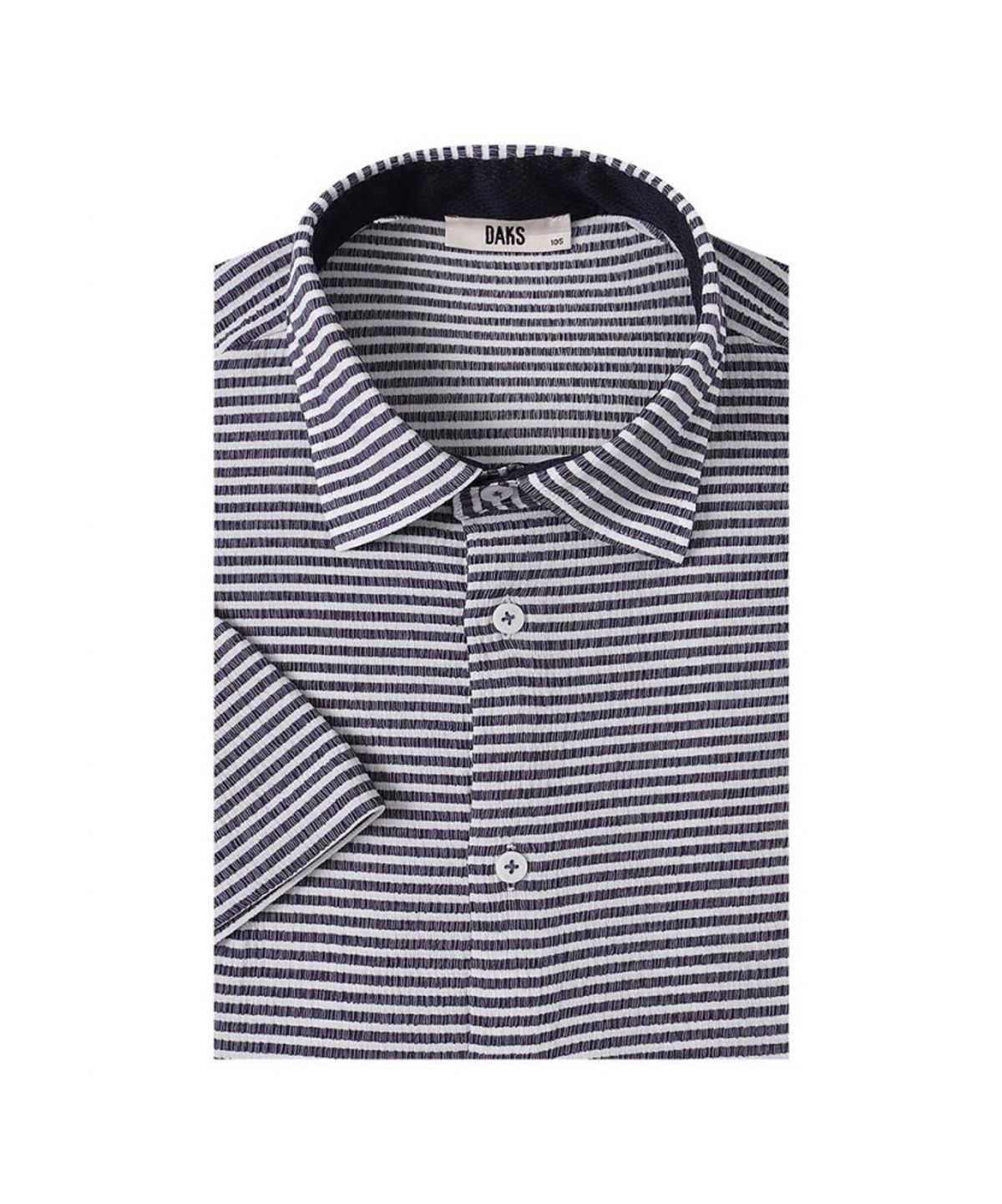 닥스셔츠(DAKS SHIRTS) 케어 면혼방 시어서커 스트레치 스트라이프셔츠_DMS1SHCS152N1