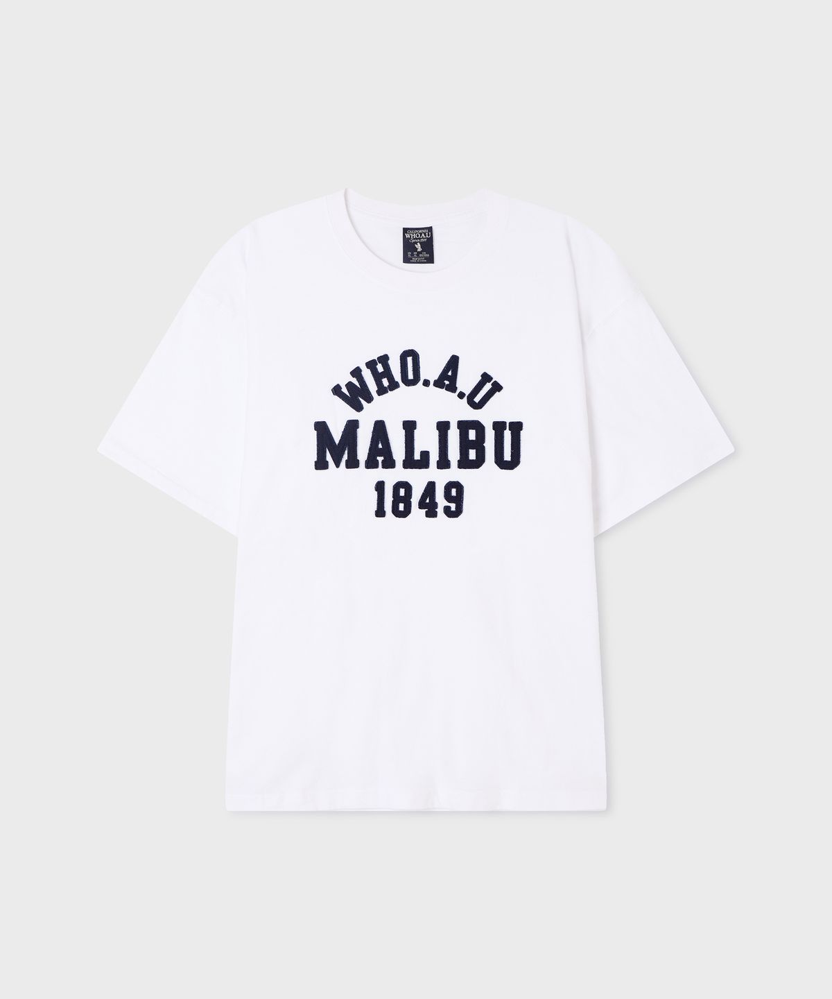 후아유(WHO.A.U) Malibu Patch T-shirt / WHRAG3781U