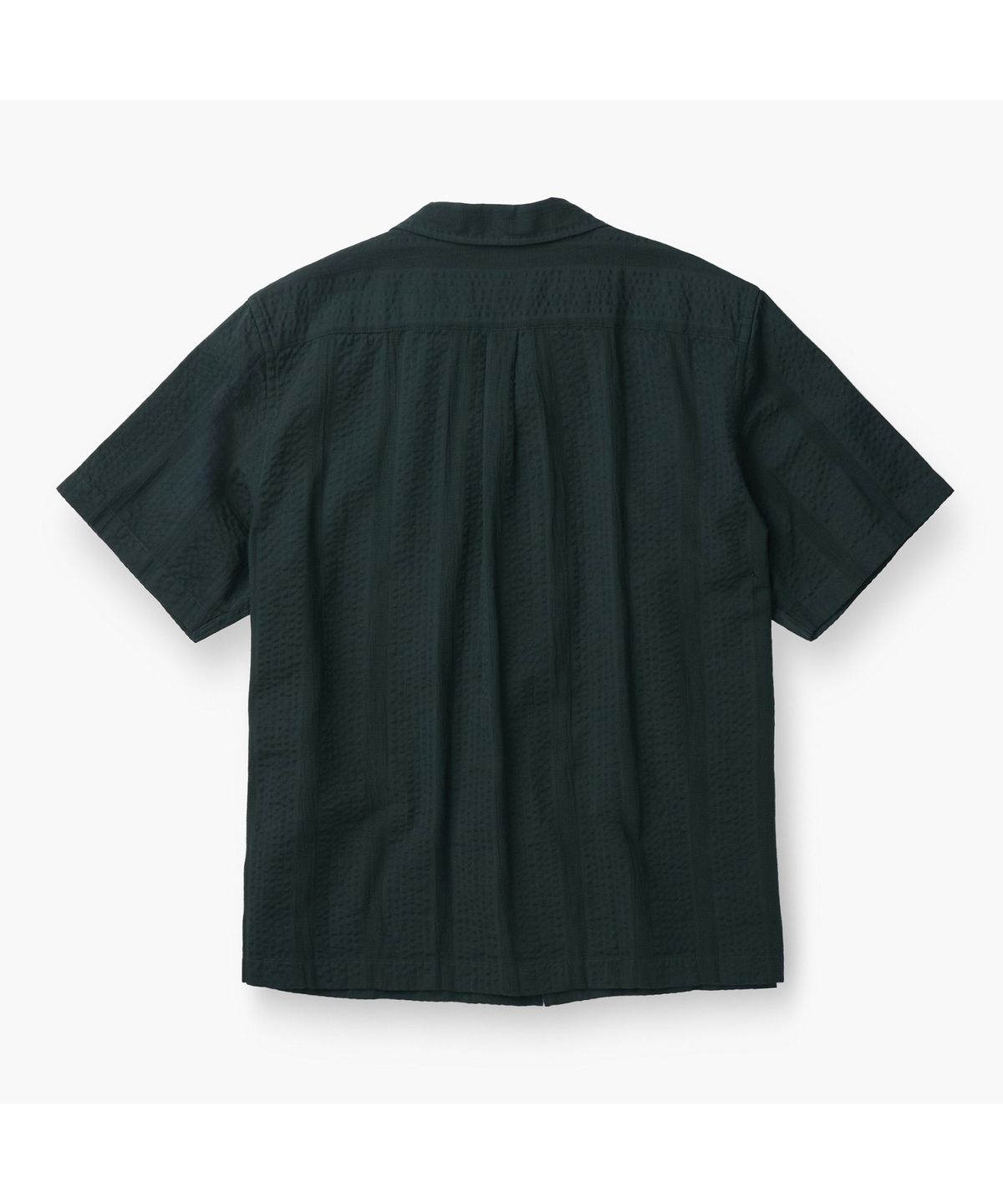 헨리코튼(HENRY COTTONS) [Imported Fabric] 오픈 카라 서커 셔츠 (컴포트핏) AHSAM26601GRD