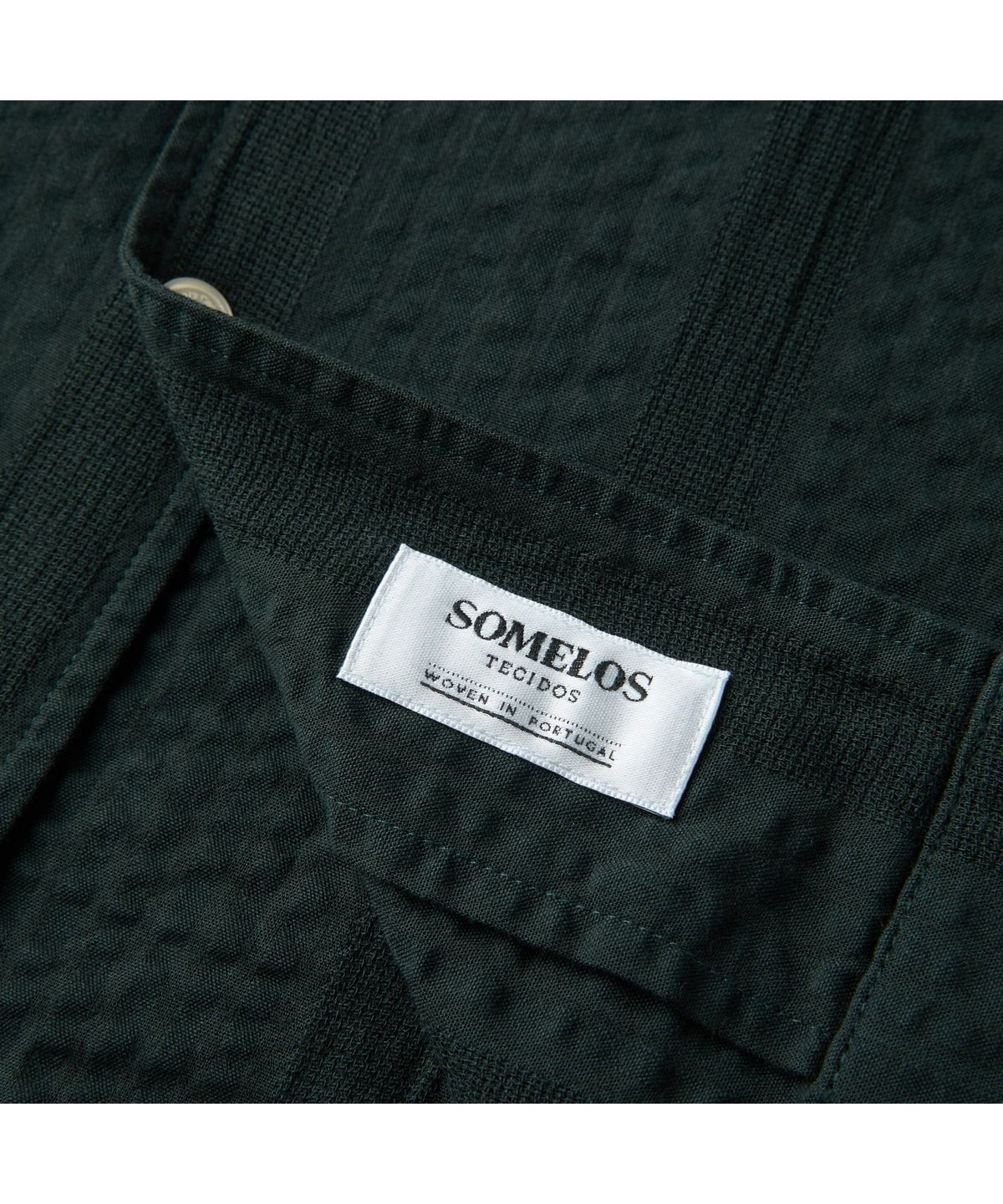 헨리코튼(HENRY COTTONS) [Imported Fabric] 오픈 카라 서커 셔츠 (컴포트핏) AHSAM26601GRD