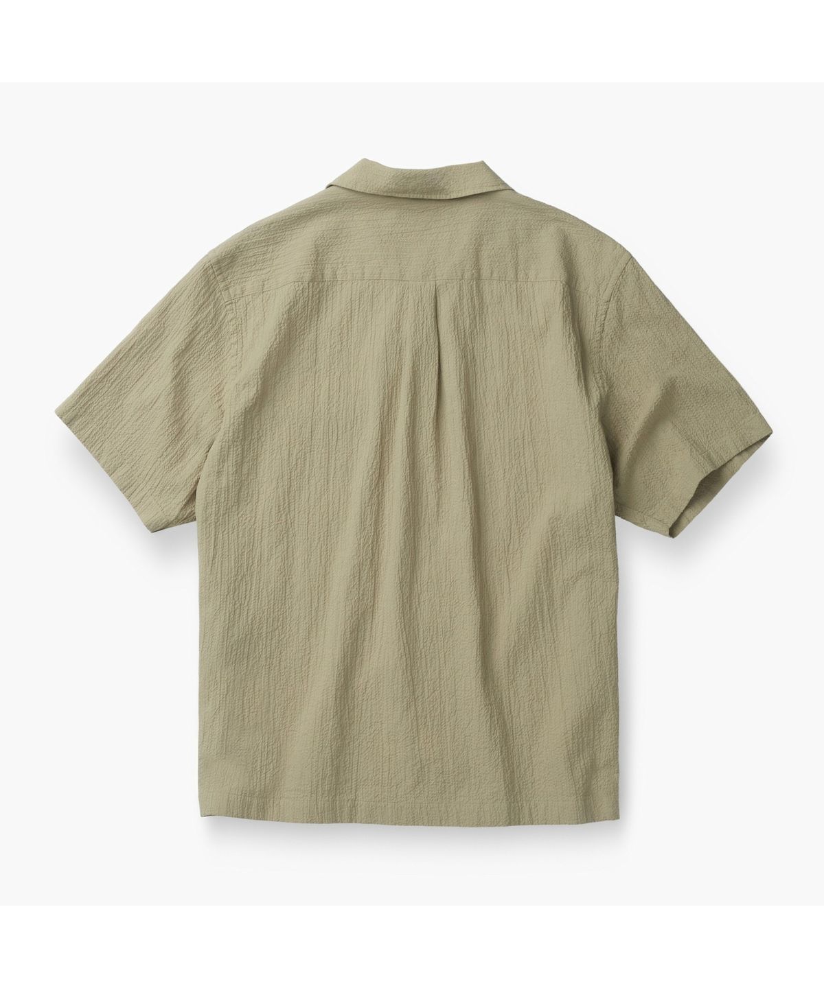 헨리코튼(HENRY COTTONS) [Imported Fabric] 시어서커 오픈 카라 셔츠 (컴포트핏) AHSAM26621KHL