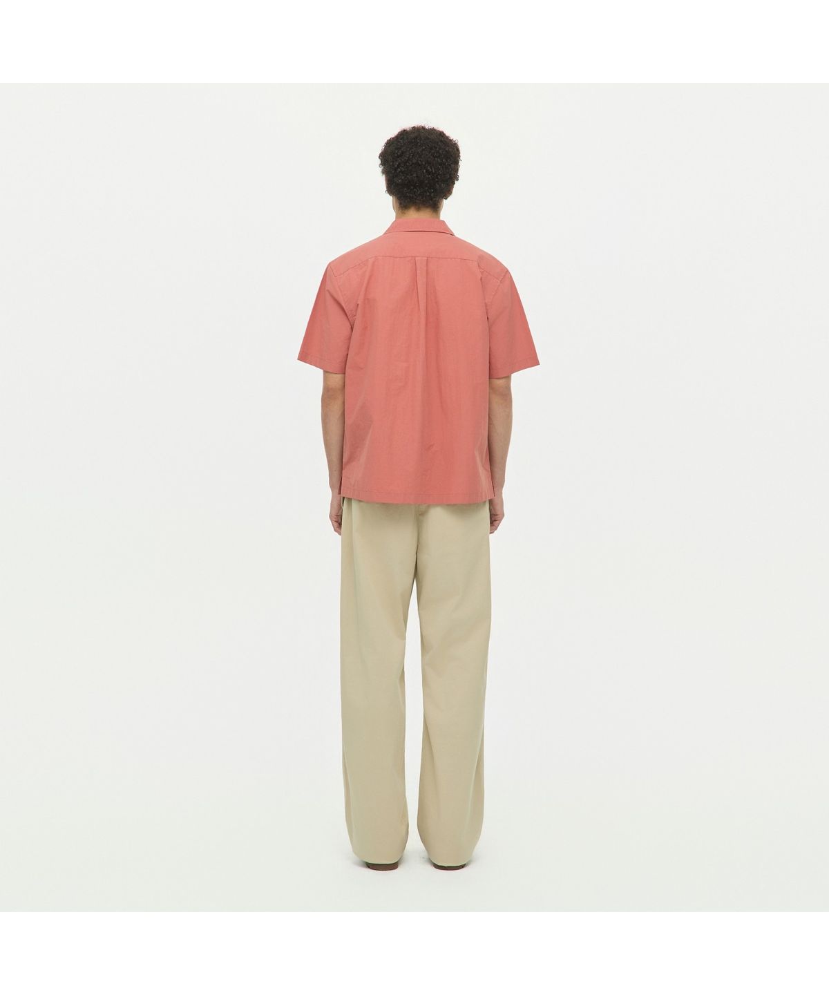 헨리코튼(HENRY COTTONS) 오픈 카라 반팔 셔츠 (릴렉스핏) AHSAM26611PID