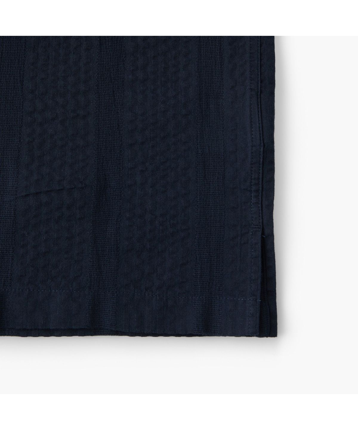 헨리코튼(HENRY COTTONS) [Imported Fabric] 오픈 카라 서커 셔츠 (컴포트핏) AHSAM26601NYX