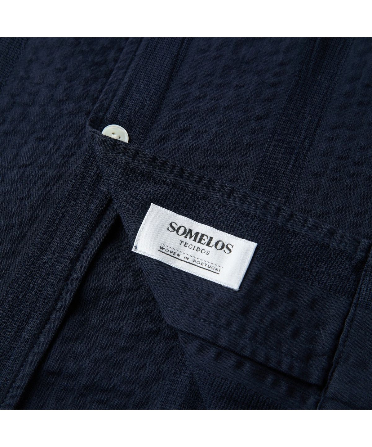 헨리코튼(HENRY COTTONS) [Imported Fabric] 오픈 카라 서커 셔츠 (컴포트핏) AHSAM26601NYX