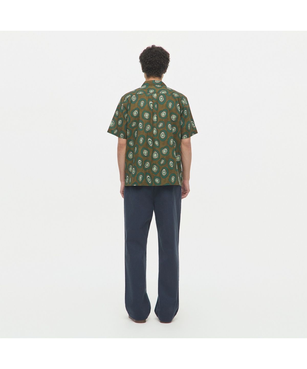 헨리코튼(HENRY COTTONS) 하와이안 오픈 카라 셔츠 (릴렉스핏) AHSAM26631BRX