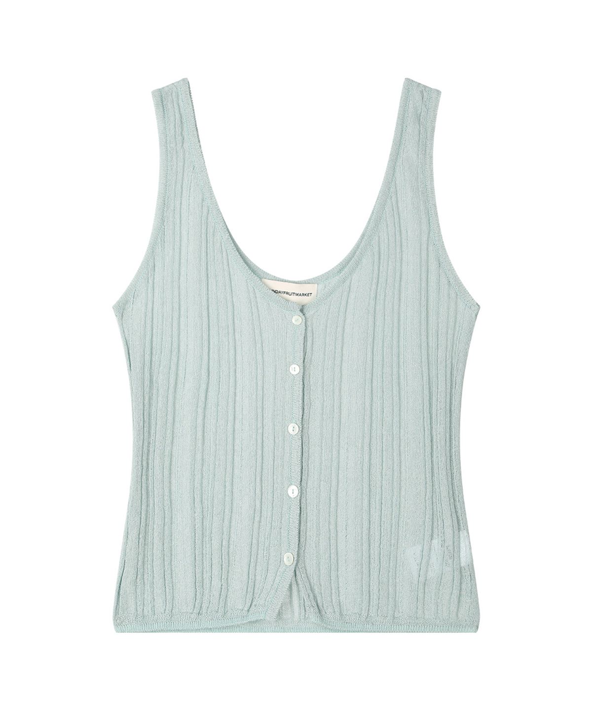 선데이후르츠마켓(SUNDAY FRUIT MARKET) W) SUNDAY SHEER SLEEVELESS MINT