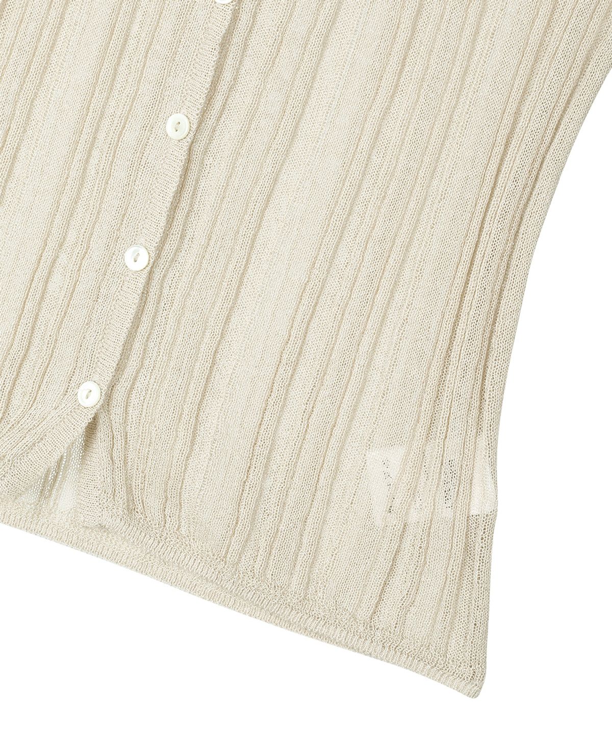 선데이후르츠마켓(SUNDAY FRUIT MARKET) W) SUNDAY SHEER SLEEVELESS BEIGE