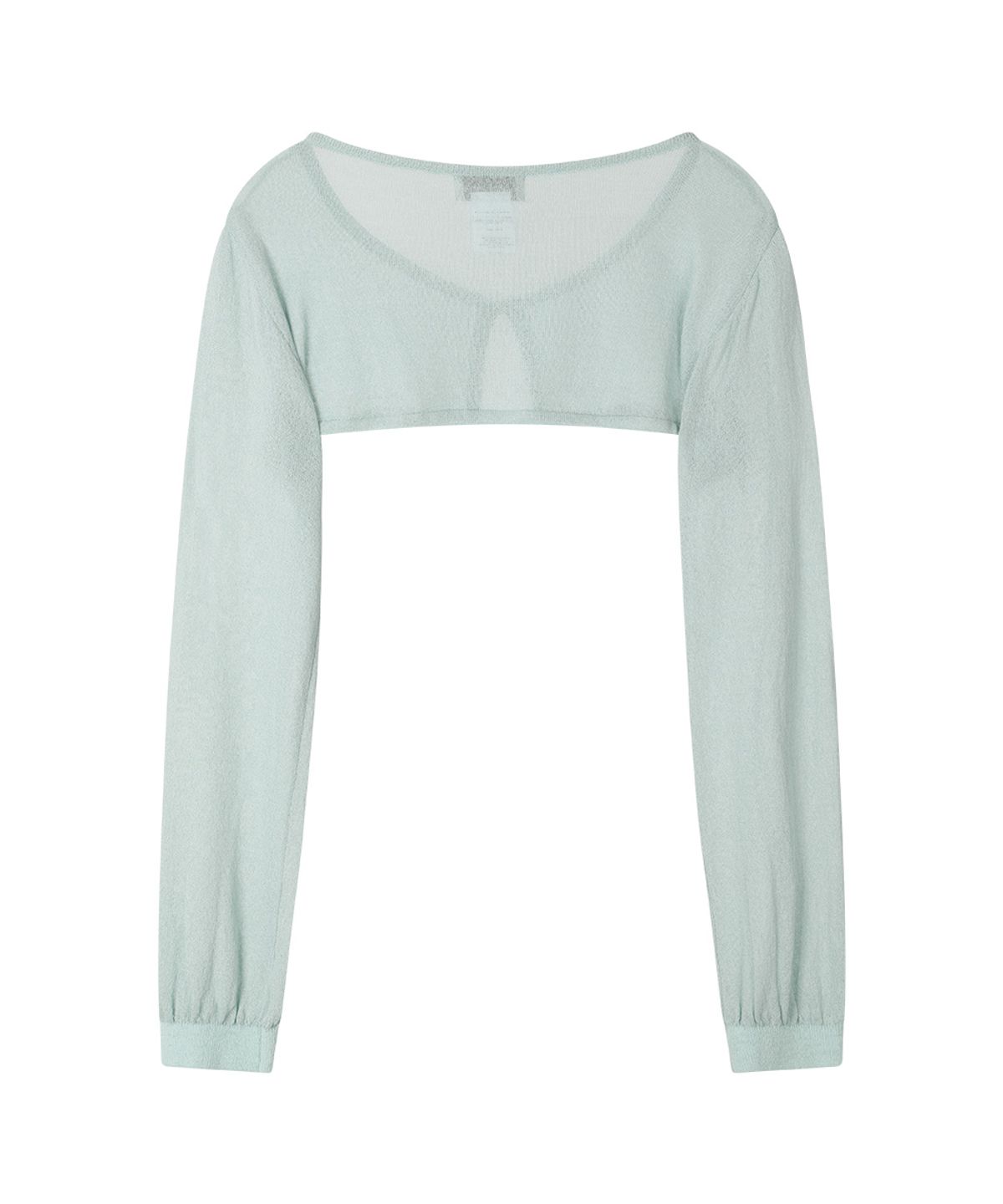 선데이후르츠마켓(SUNDAY FRUIT MARKET) W) SUNDAY SHEER CARDIGAN MINT