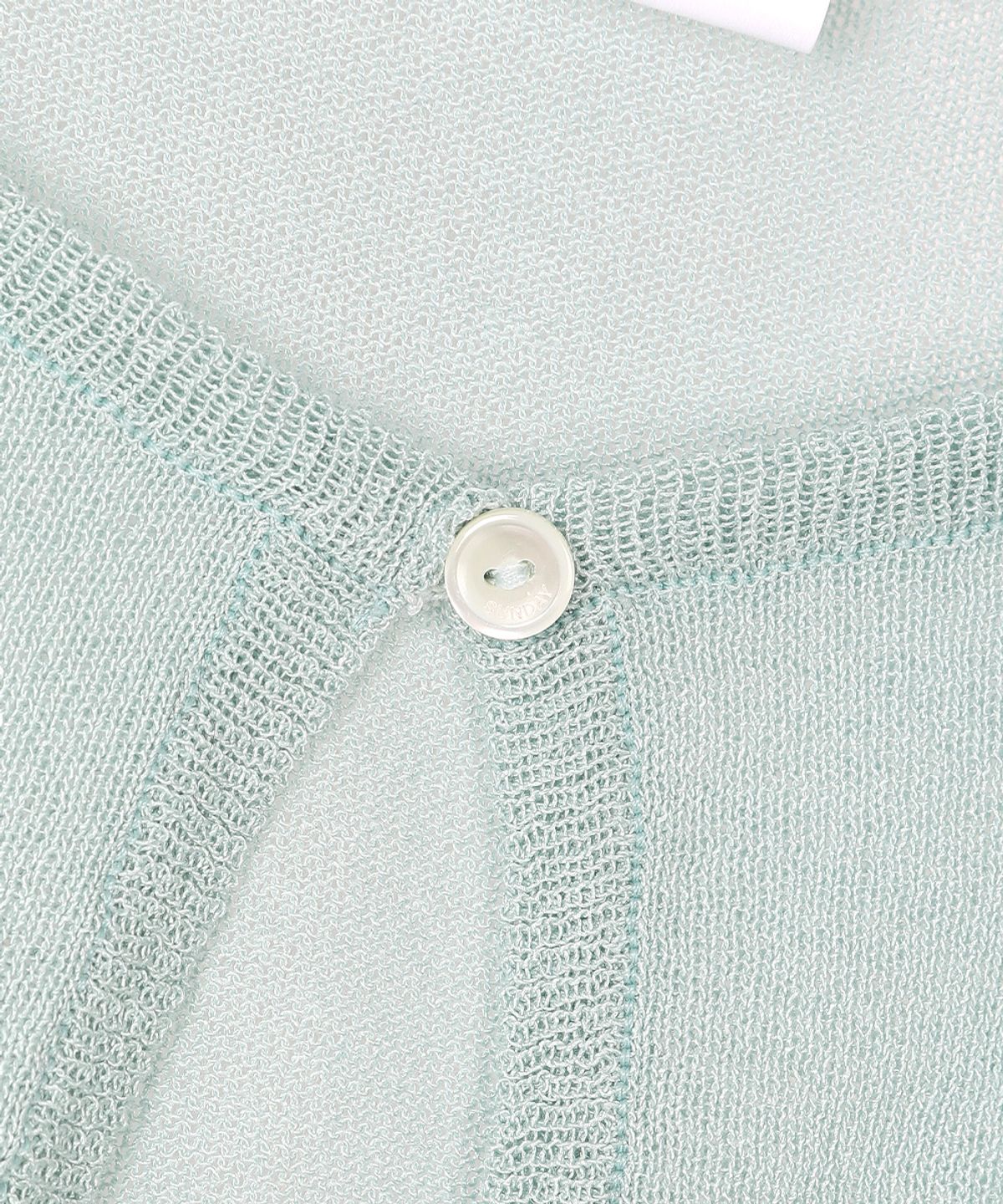 선데이후르츠마켓(SUNDAY FRUIT MARKET) W) SUNDAY SHEER CARDIGAN MINT