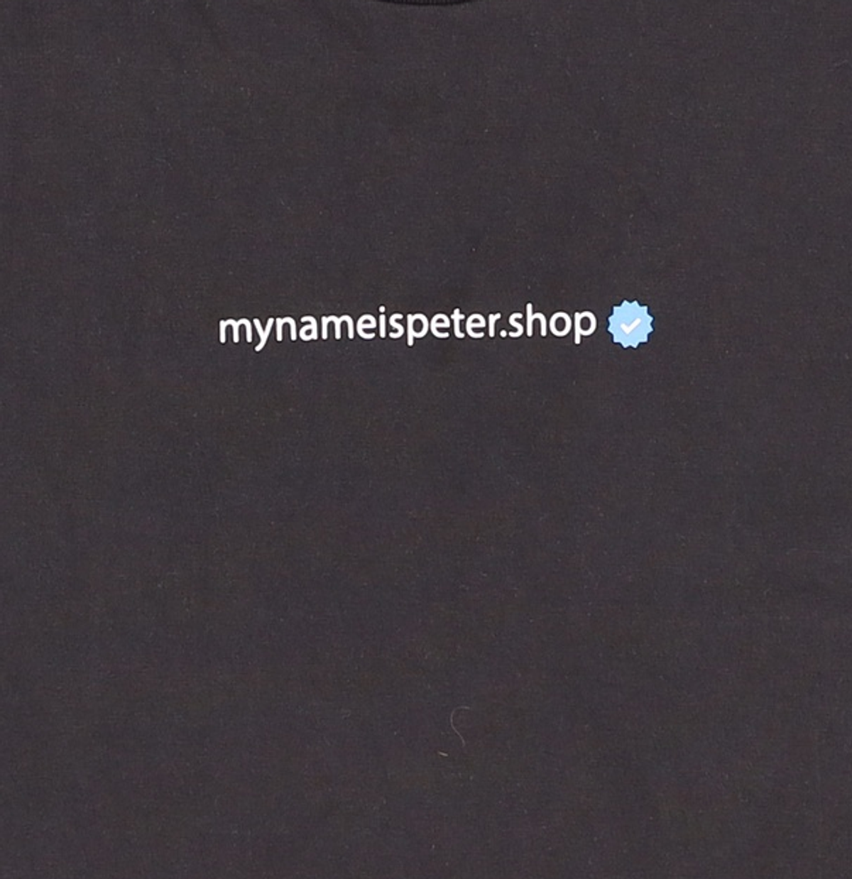 마이네임이즈피터(MYNAMEISPETER) 반소매 티셔츠 ONS SIZE