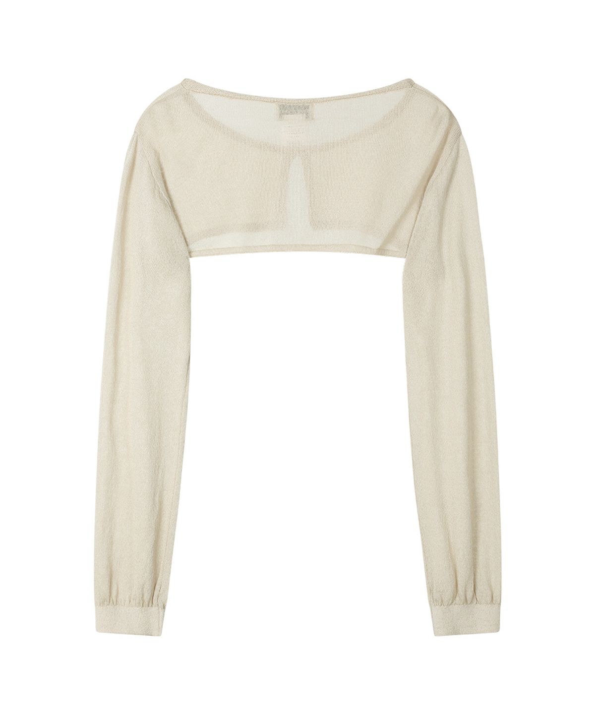 선데이후르츠마켓(SUNDAY FRUIT MARKET) W) SUNDAY SHEER CARDIGAN BEIGE