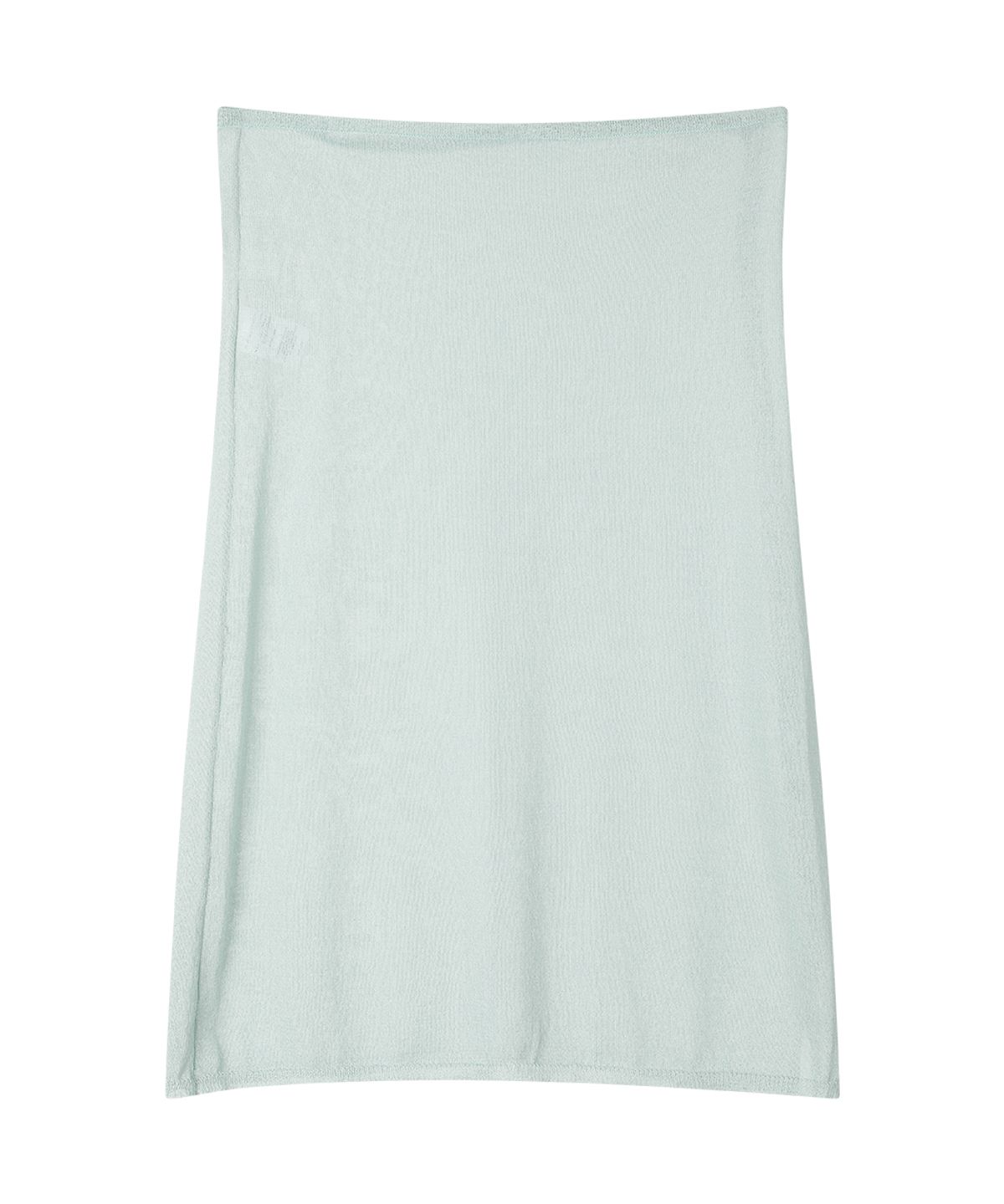 선데이후르츠마켓(SUNDAY FRUIT MARKET) W) SUNDAY SHEER BUTTON SKIRT MINT