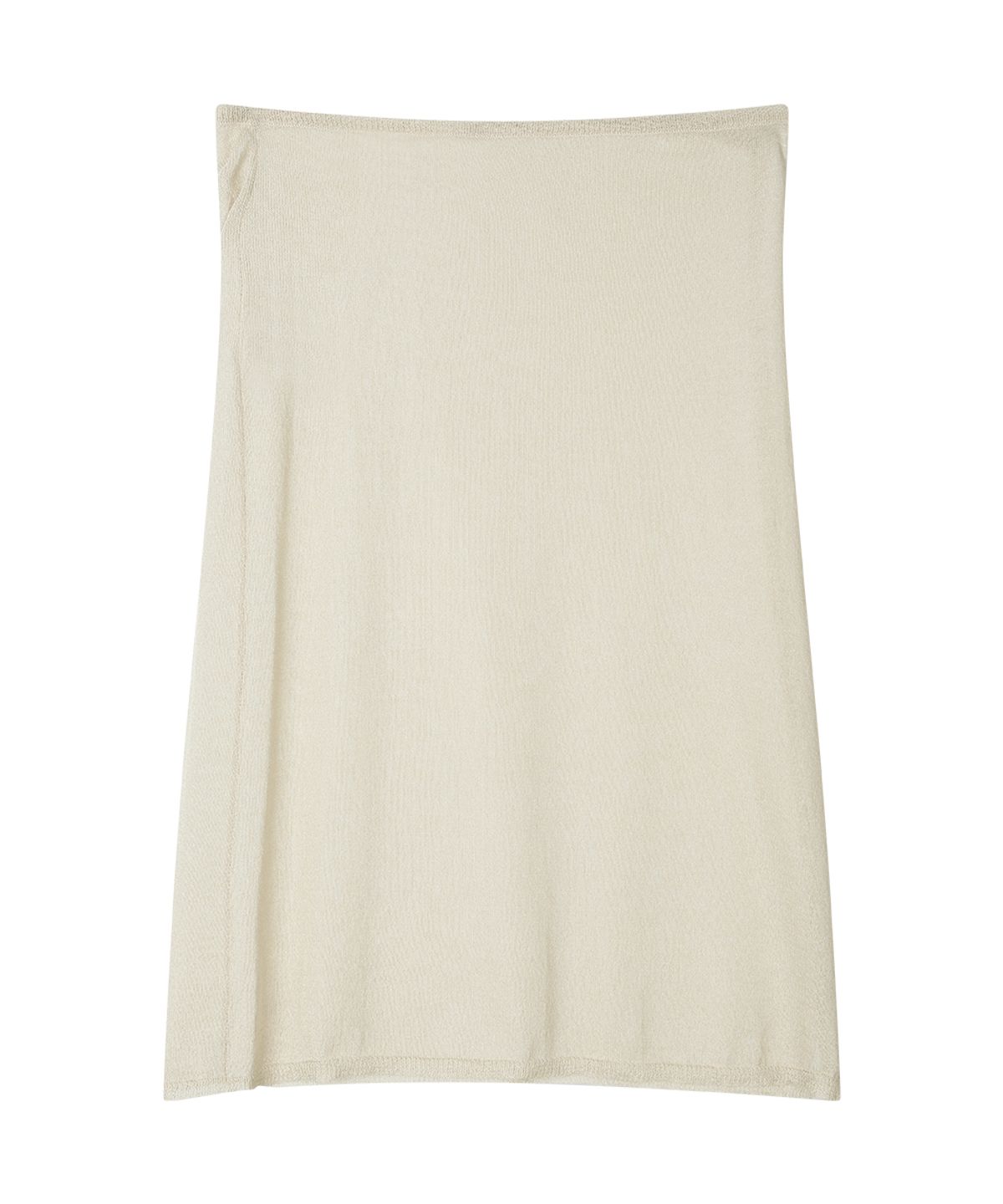 선데이후르츠마켓(SUNDAY FRUIT MARKET) W) SUNDAY SHEER BUTTON SKIRT BEIGE