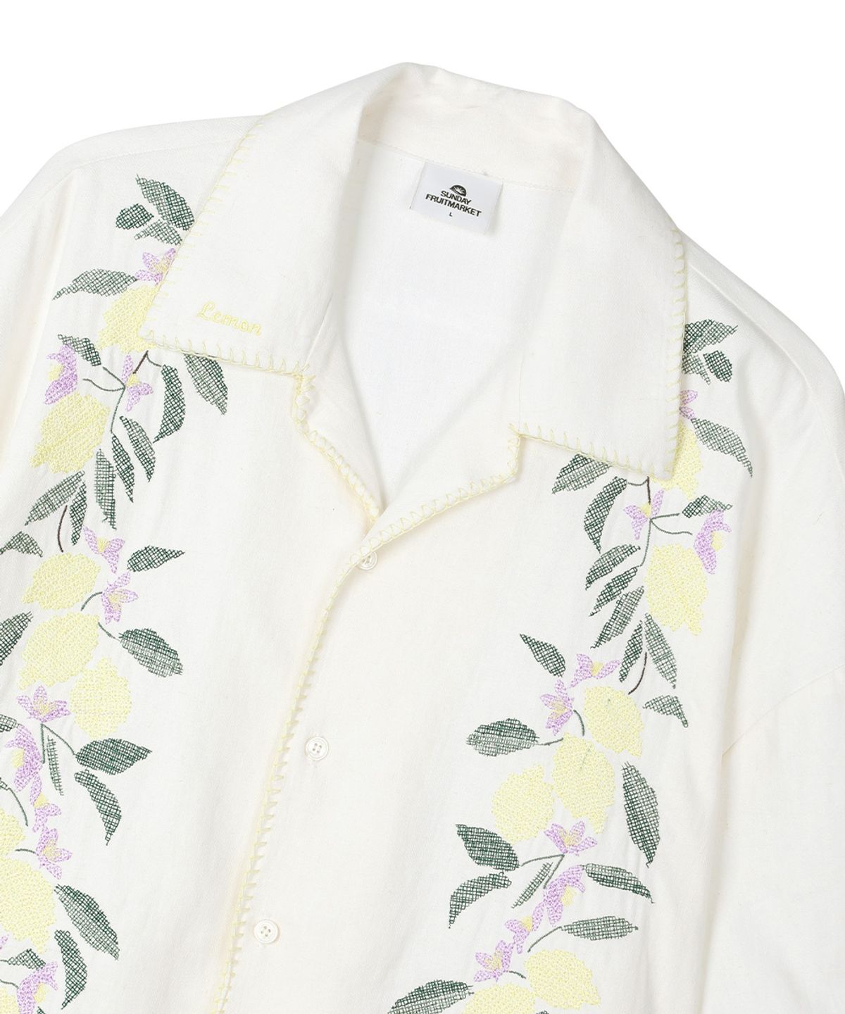 선데이후르츠마켓(SUNDAY FRUIT MARKET) SUNDAY LEMON SHIRT IVORY