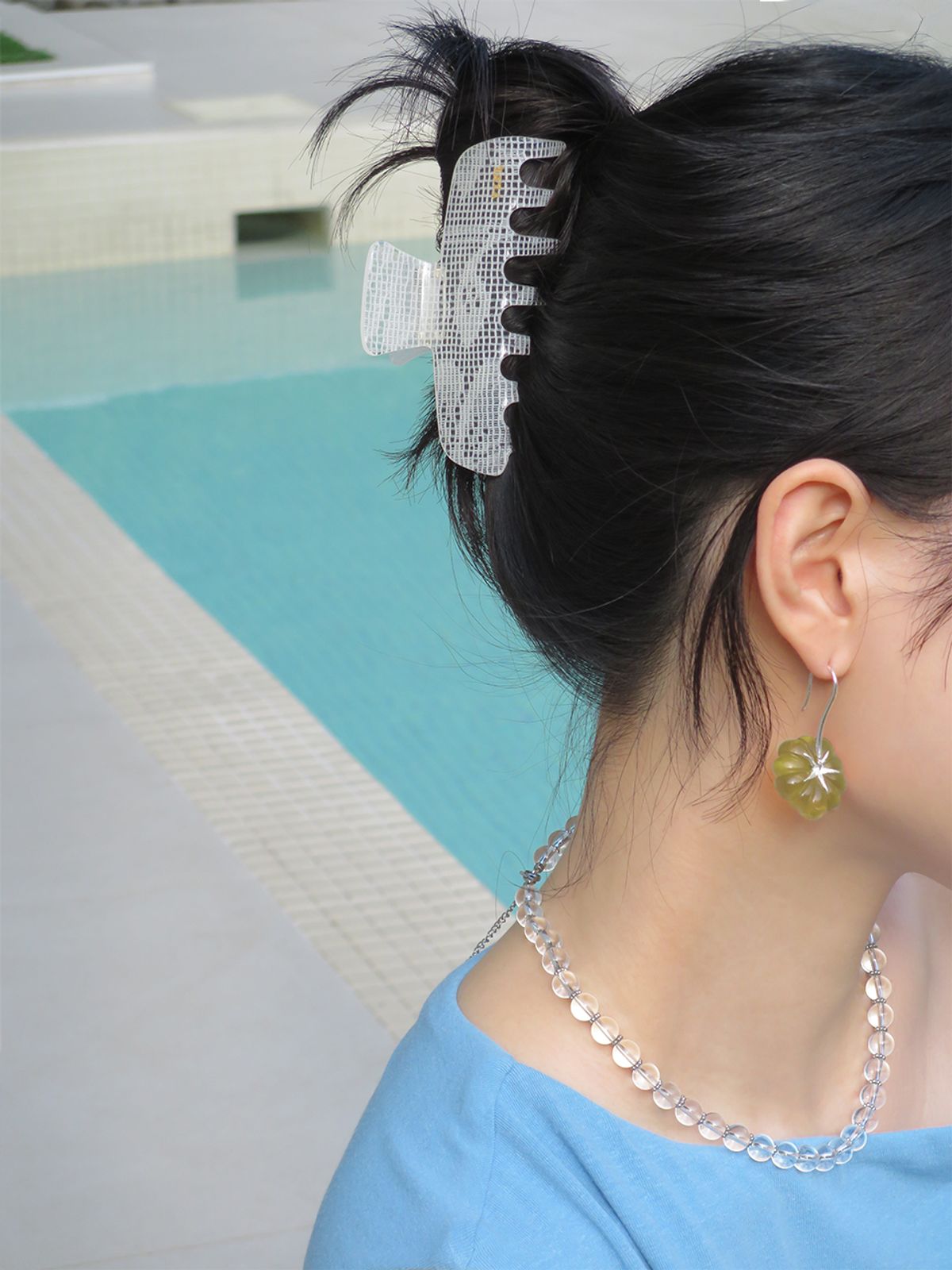영리영리(YLYL) Lace hair claw, LACE