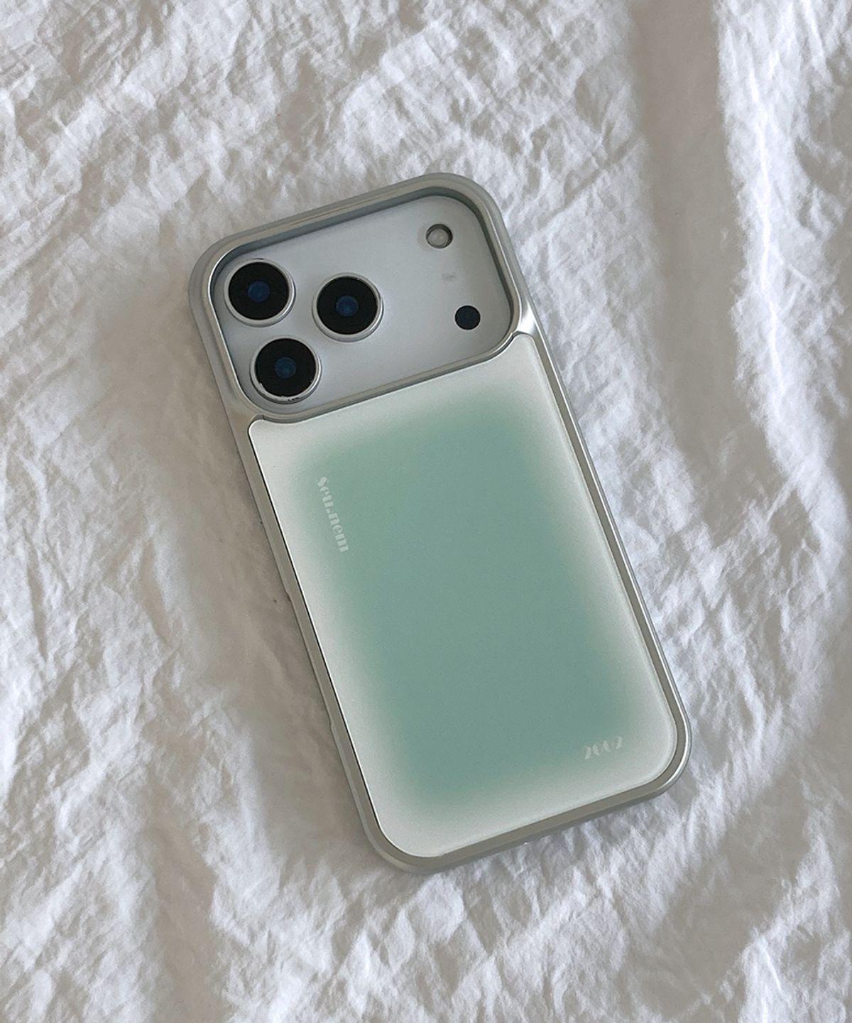 세컨드유니크네임(SECOND UNIQUE NAME) SUN CASE GRAPHIC MIST MINT