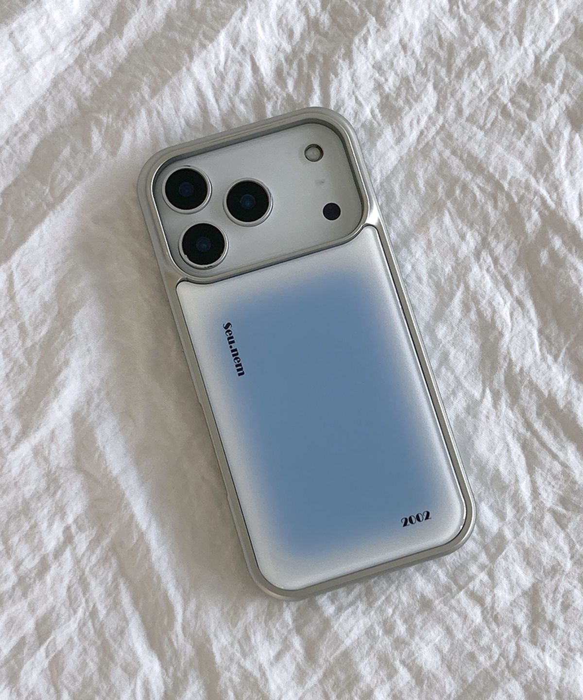세컨드유니크네임(SECOND UNIQUE NAME) SUN CASE GRAPHIC MIST SKY