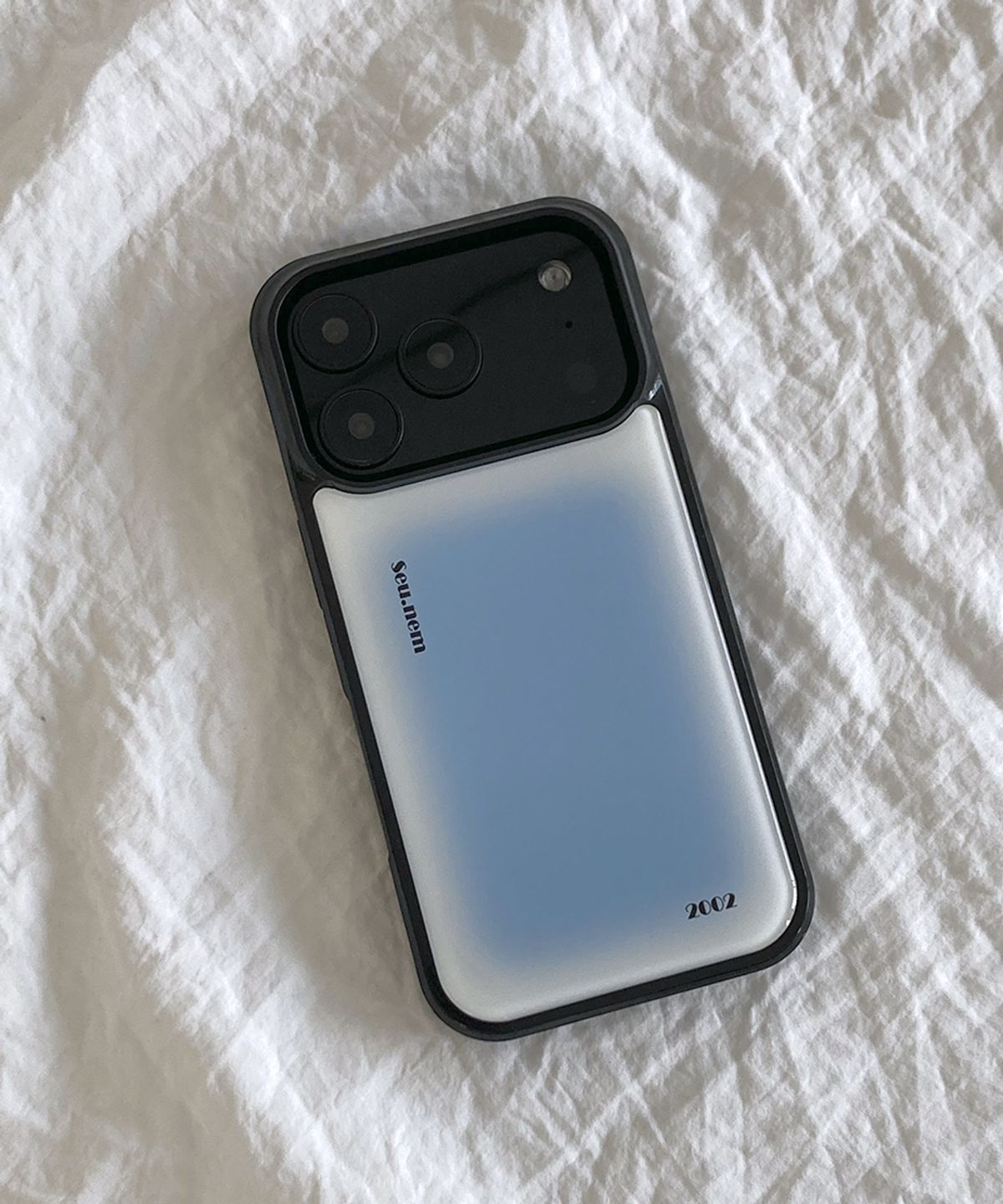 세컨드유니크네임(SECOND UNIQUE NAME) SUN CASE GRAPHIC MIST SKY