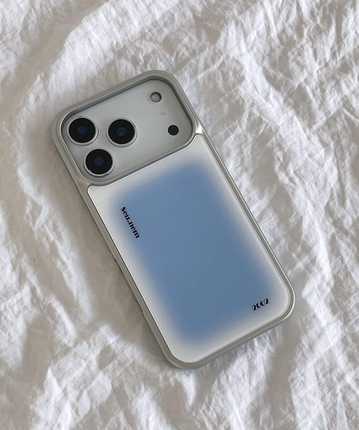 세컨드유니크네임(SECOND UNIQUE NAME) SUN CASE GRAPHIC MIST SKY