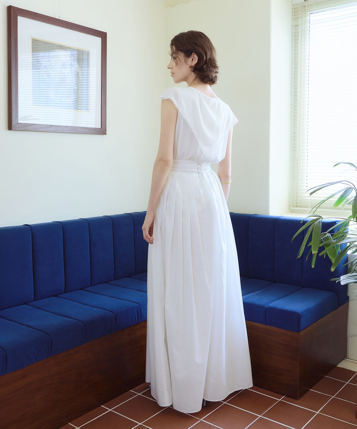 아이스가든에이오공팔(ICE GARDEN A.508) Pleated Maxi Skirt