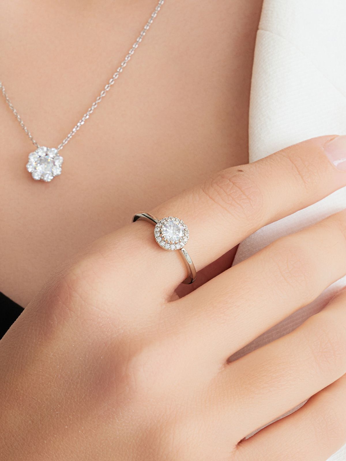 가이거주얼리(GEIGERJEWELRY) 헤일로 디아망 반지 GIBRWR006