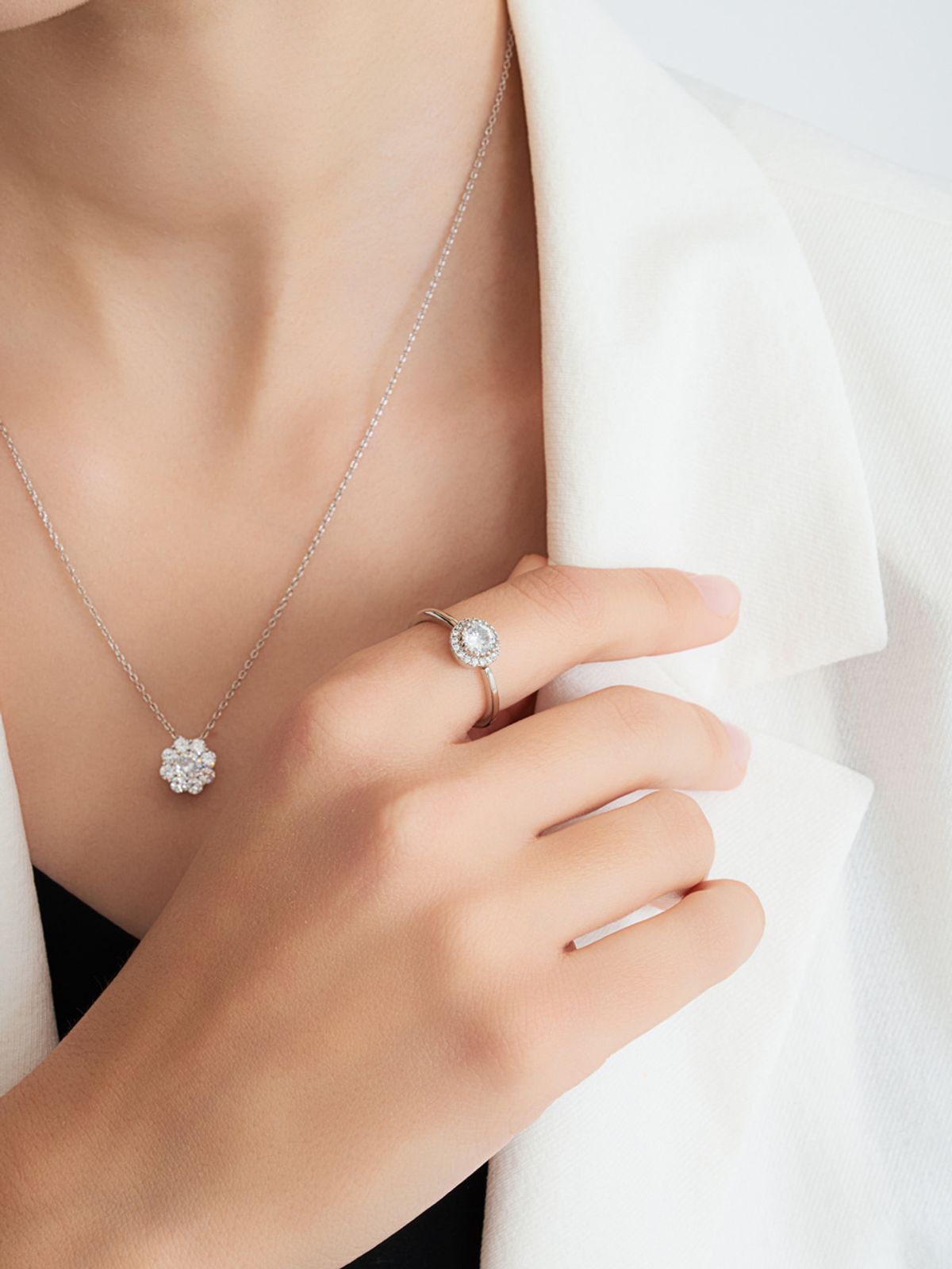 가이거주얼리(GEIGERJEWELRY) 헤일로 디아망 반지 GIBRWR006