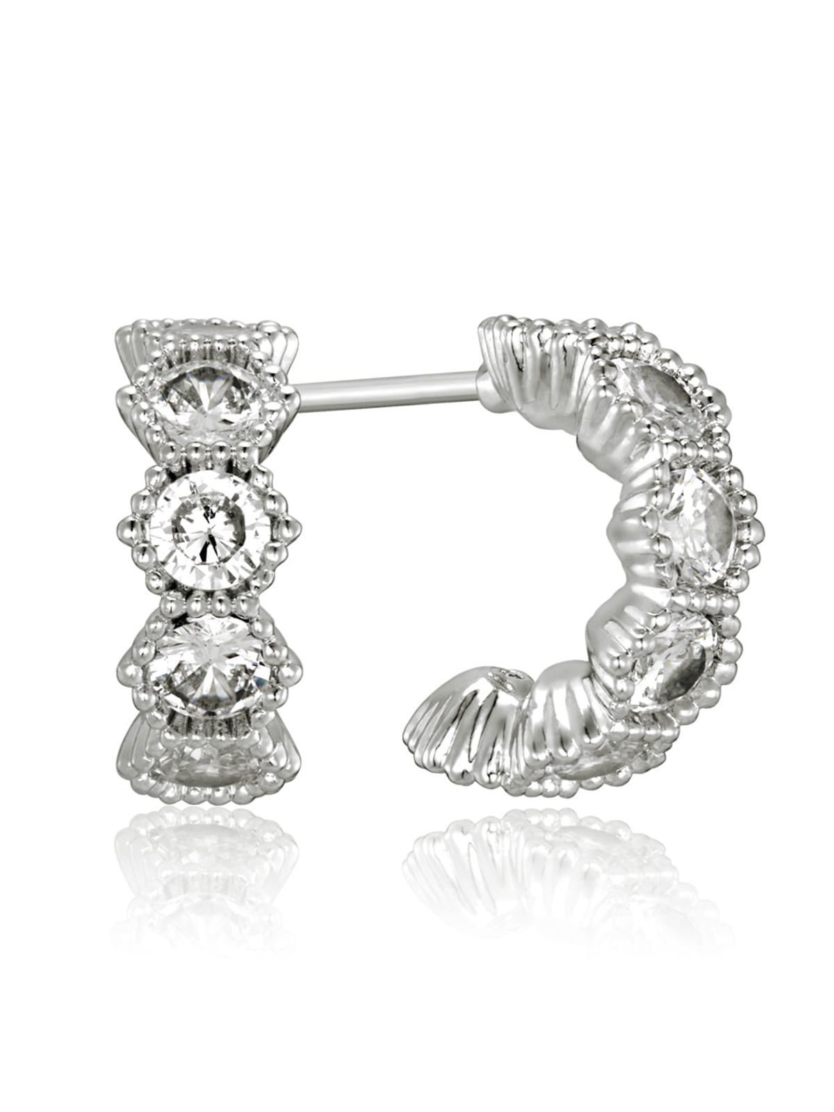 가이거주얼리(GEIGERJEWELRY) 18K GF 비쥬 크레센트 귀걸이 GI8KPEE089
