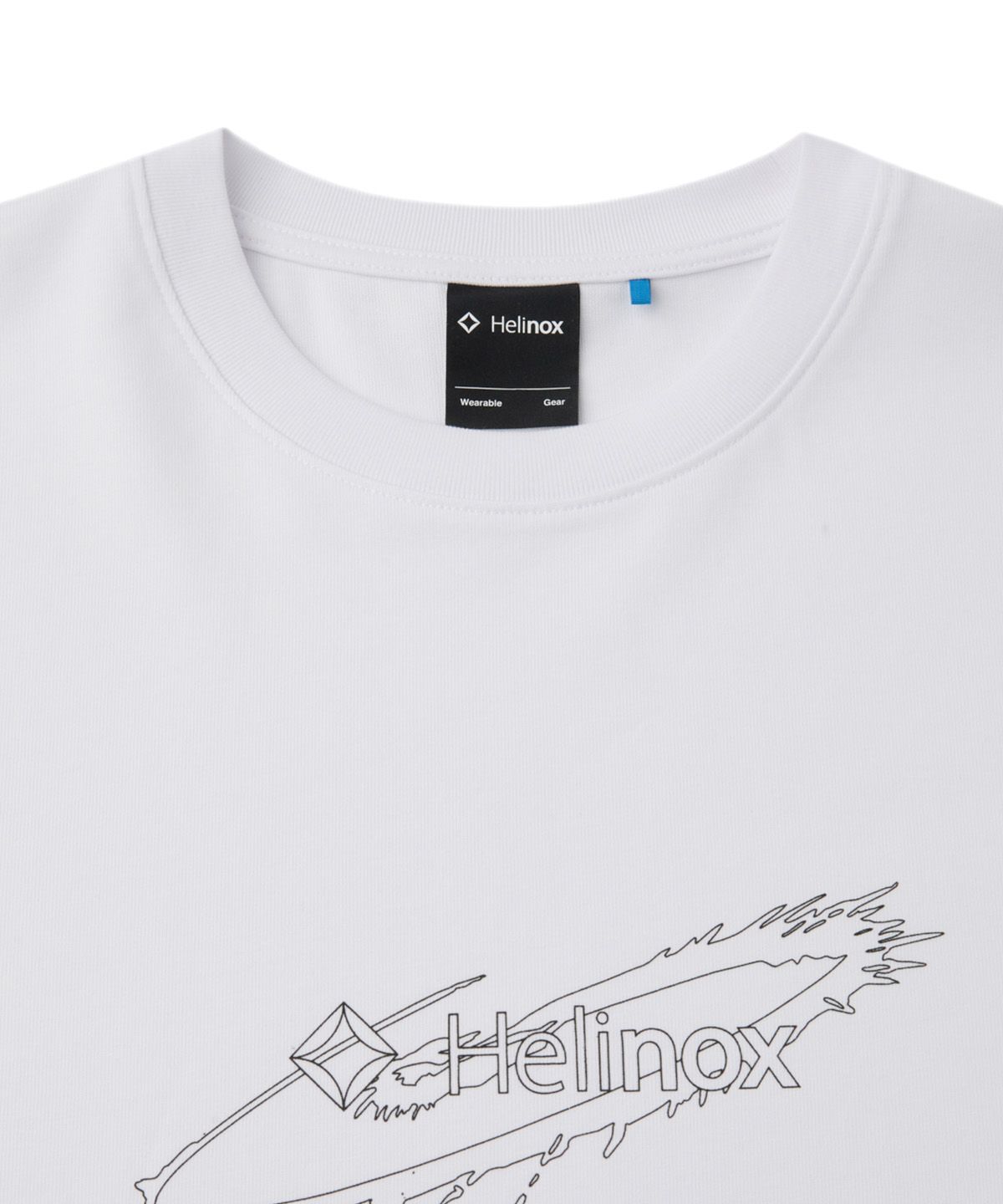 헬리녹스 웨어(HELINOX WEAR) Solar Splash 그래픽 티셔츠_White