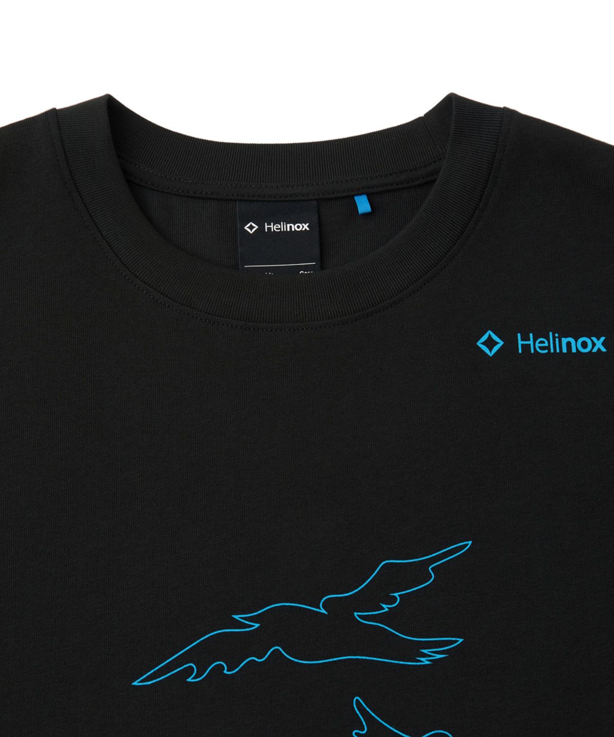 헬리녹스 웨어(HELINOX WEAR) Splash 그래픽 티셔츠_Black