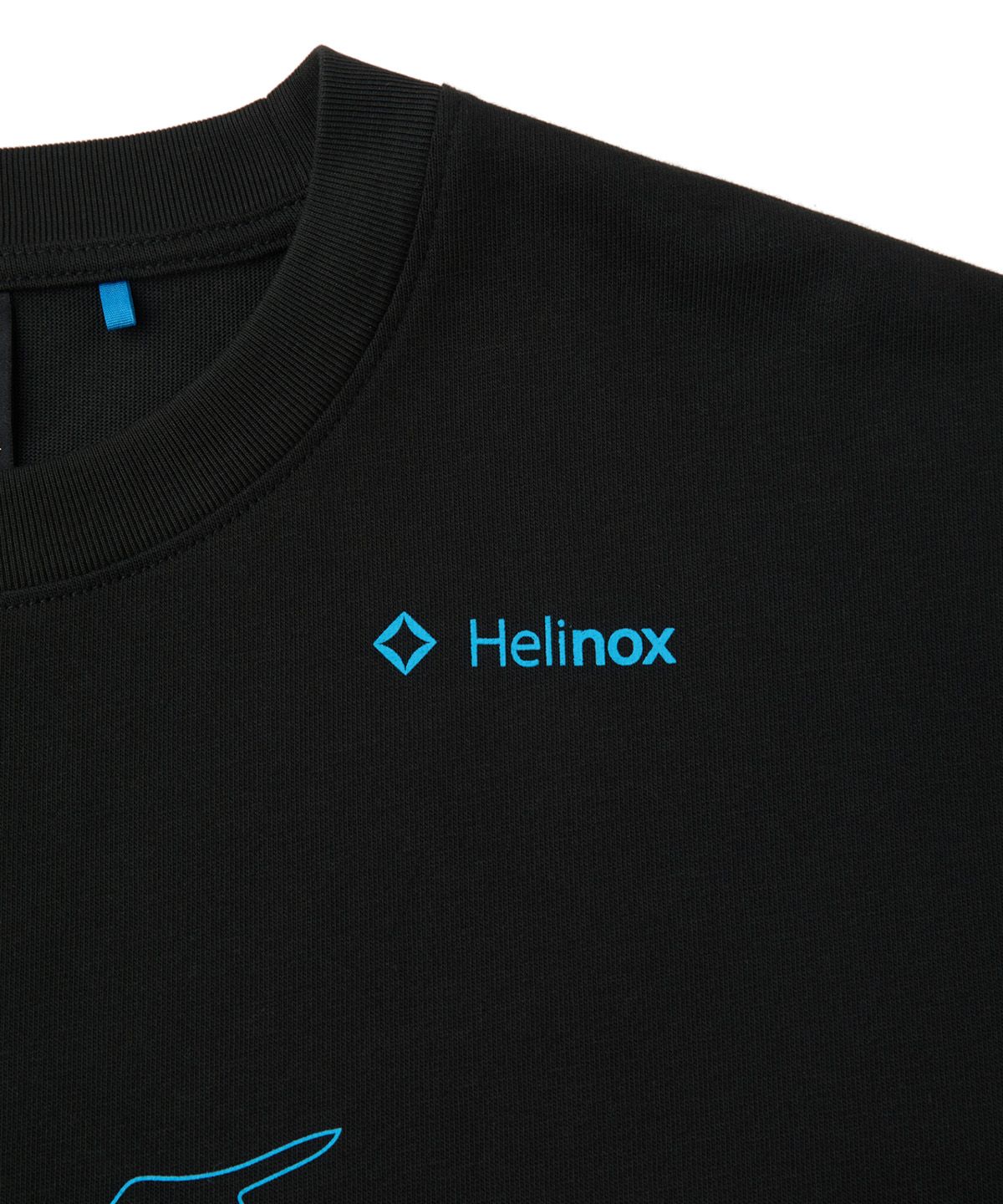헬리녹스 웨어(HELINOX WEAR) Splash 그래픽 티셔츠_Black