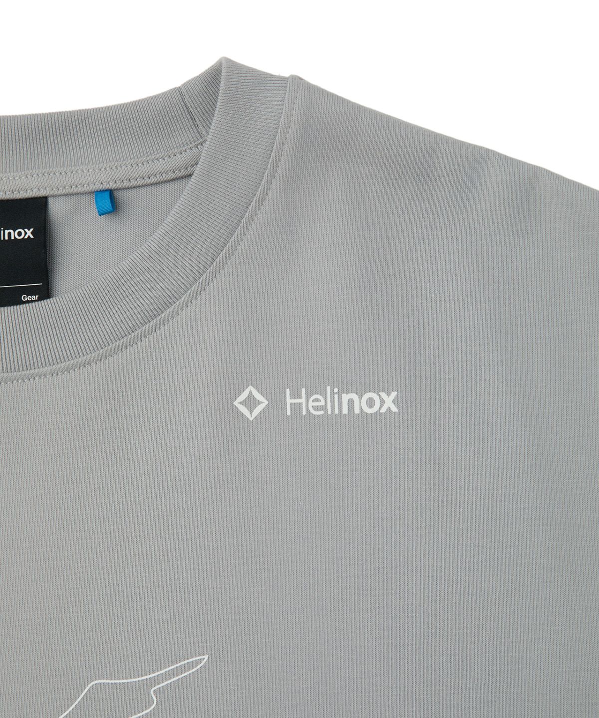 헬리녹스 웨어(HELINOX WEAR) Splash 그래픽 티셔츠_Light Gray