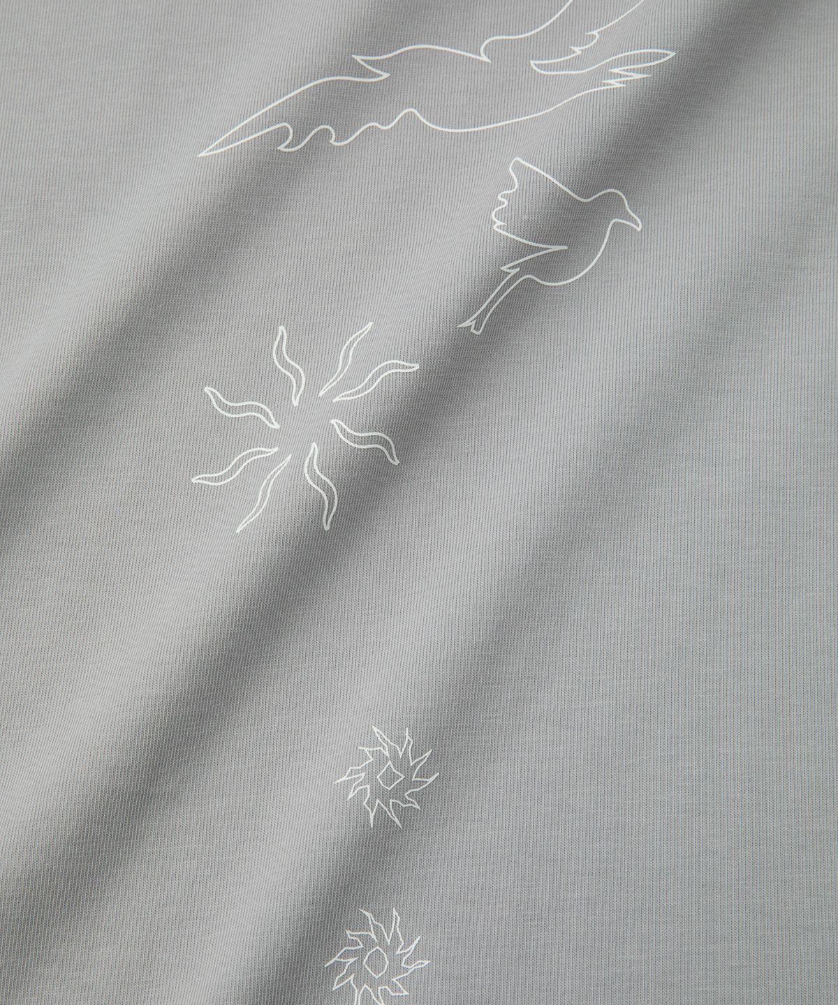 헬리녹스 웨어(HELINOX WEAR) Splash 그래픽 티셔츠_Light Gray